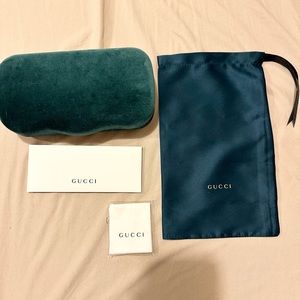 GUCCI sunglasses case